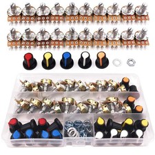 Linear-Potentiometer Zielgruppe Elektronik Bastler 20 Stück B5K B10K B20K B50