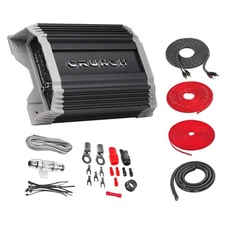 Crunch PZ2-2030.2D 1000W RMS Monoblock Amplifier with Amp Kit