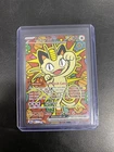Meowth EX 121/088 Amazing Condition Fresh Pull With Protector