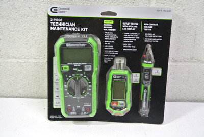 Commercial Electric 1011 112 440 3-piece Technician Maintenance Kit