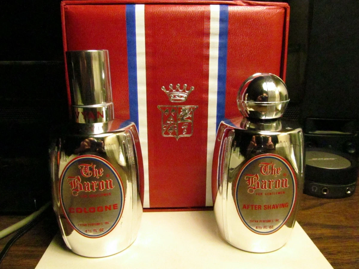 VTG NEW EVYAN THE BARON FOR GENTLEMEN COLOGNE AFTERSHAVE