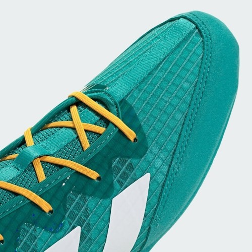 adidas Box Hog 4 Boxing Boots Adult Shoes Mens Green - Picture 7 of 9