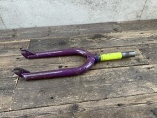 Bmx Fork 1-1/8  Threadless 3/8 Dropouts Mid S...