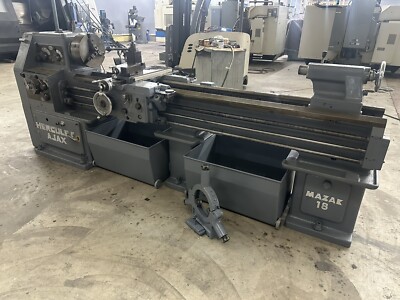 Mazak Hercules Ajax 18 Engine Lathe with Taper attachment & DRO