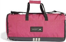 ADIDAS 4ATHLTS DUF M Sporttasche rosa 39 Liter Volumen, drei Streifen NEU OVP