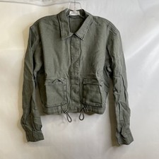Splendid Breck Jacket Women's Size Xs Soft Vintage Olive Branch