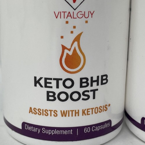 3-VITALGUY Keto Boost Weight Loss Diet Pills Ketogenic Supplement BHB - 180caps - Picture 2 of 4