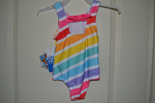 2T Girl Swimwear Nickelodeon Paw Patrol Design UPF 50+ One Piece Swimsuit   - Picture 2 of 8