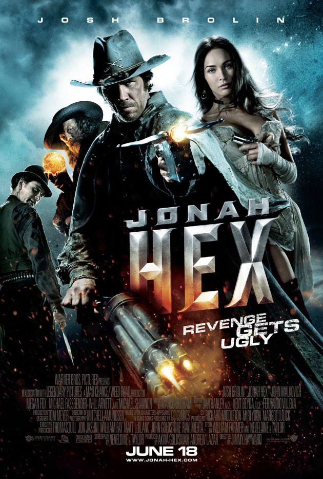 JONAH HEX MOVIE POSTER 2 Sided ORIGINAL FINAL 27x40 MEGAN FOX JOSH