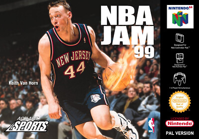 Anleitung zu N64 Spiel NBA JAM 99