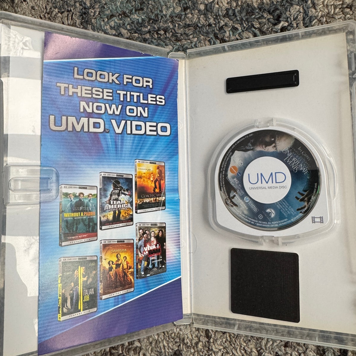 Sony PSP UMD Movies Compete with Case CIB Videos - Pick and Choose