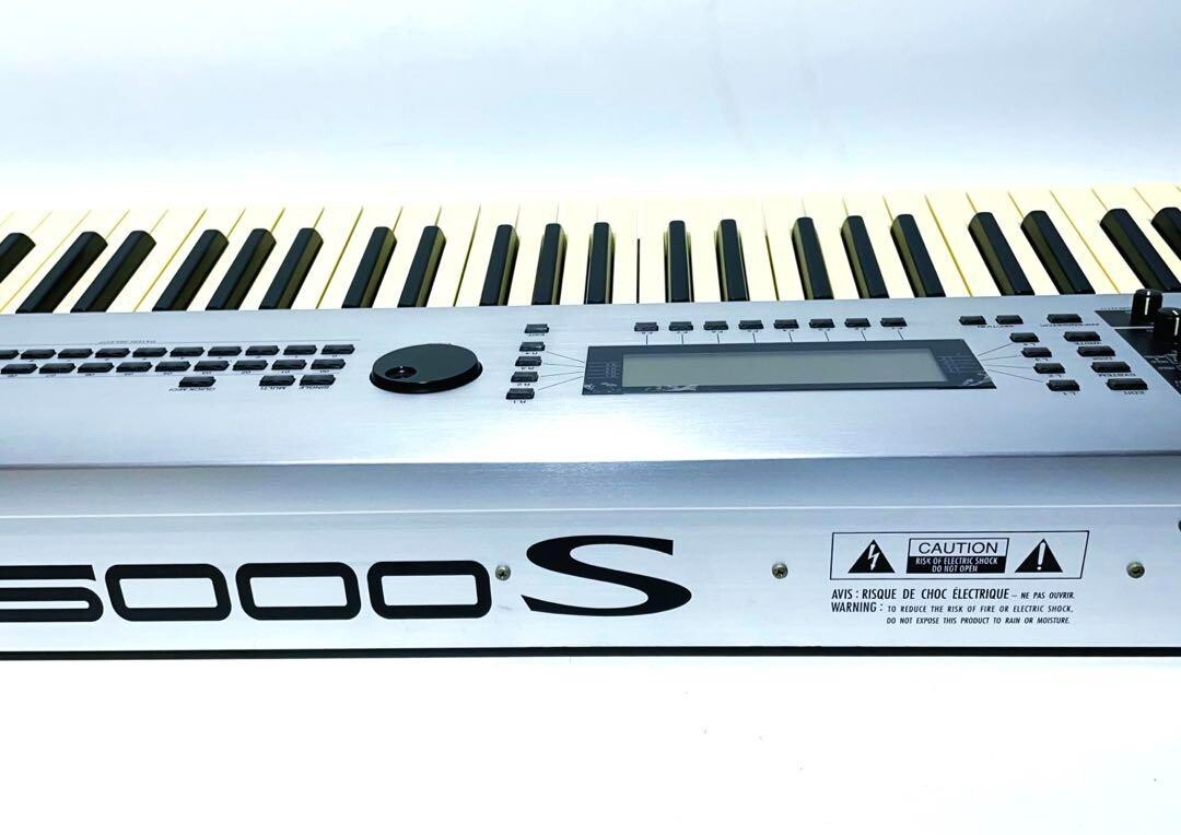 Kawai K5000S Synthesizer Rare Vintage w/Power cable manual