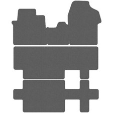 Fußmatten, Autoteppiche für Opel Zafira Life 2019-... NEU 9Per, Graphit x14 Rand