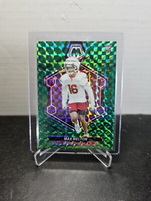 MAX MELTON 2024 Panini Mosaic   GREEN MOSAIC PRIZM Rookie Card #343 CARDINALS 