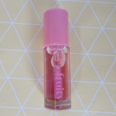 Etude Fruity Lip Oil 3ml #Pink Grapefruit Lip Gloss Lip Plumper Korean Cosmetics