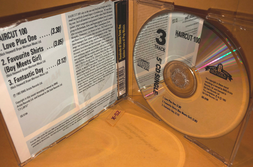 Haircut 100 CD hit single Love Plus One 3 track fantastic day favourite shirts - Picture 2 of 3