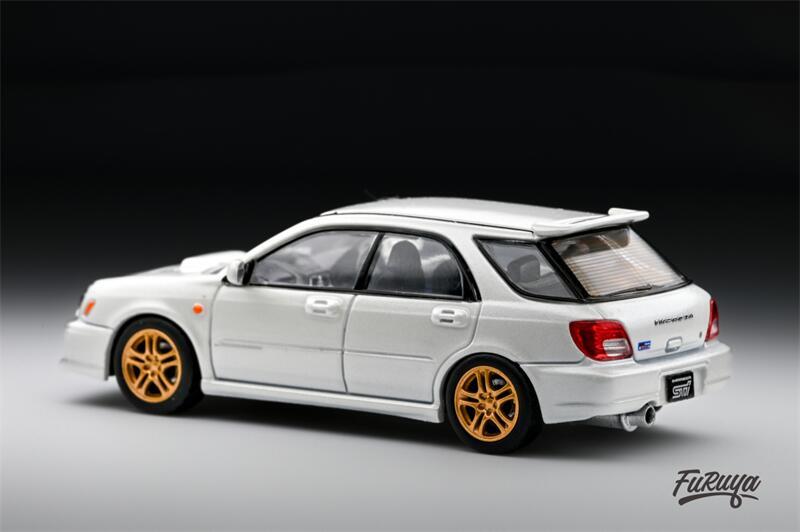 Furuya 1:64 Scale Impreza WRX STi Sedan/Wagon Mk2 GD Bugeye Toys