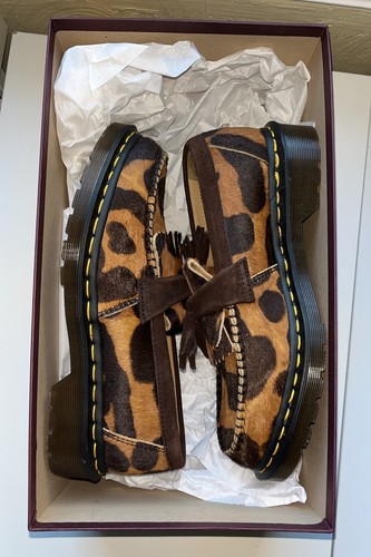 Dr. Martens Air Wair Adrian Ocelot + Dark Brown Made in England UK 5/US 7 NIB - Picture 11 of 18
