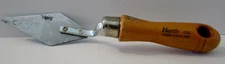 Vintage Harris 3" Point/Filling Trowel w/Wooden Handle Made in England #365