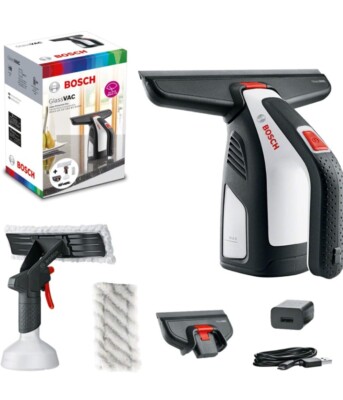 Bosch GlassVAC 06008B7000 Cordless 3.6V Battery Handy Window Vacuum Cleaner