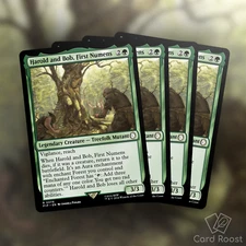 MTG Magic x4 Harold and Bob, First Numens 0078 Fallout PIP Playset