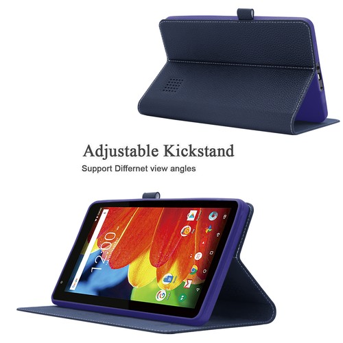 Funda tipo folio con soporte para tableta RCA 7 Voyager y RCA Voyager II 7 Pro 7 pulgadas - Imagen 16 de 37