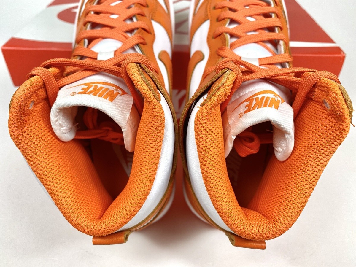 Nike Dunk High Retro Orange Blaze Syracuse DD1869-100 Nike Dunk High Retro Orange Blaze Syracuse DD1869-100