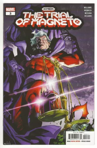 Marvel Comics X-MEN TRIAL OF MAGNETO #3 first printing cover A
