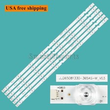 6Pcs LED strips For TCL 65S421 65S421LCAA 65S423TFAA JL.D65081330-365AS-M V03