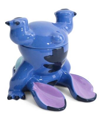 Lilo & Stitch Handstand Ceramic Cookie Jar Canister and Mug / Cup