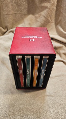 MONSTERVERSE Steelbook collection (4K/Blu-ray, 8-Disc) Godzilla Kong IMPORT