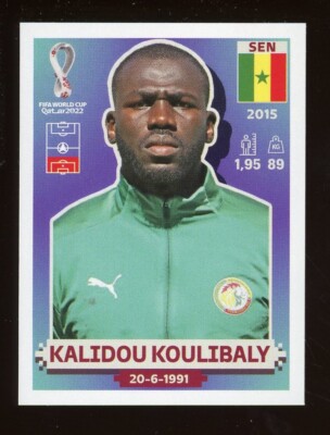 2022 Fifa World Cup Panini Sticker Qatar KALIDOU KOULIBALY Senegal SEN8