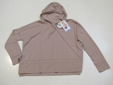 MONDETTA Pink Cloud Texture Lightweight Pullover Ottoman Hoodie XS NWT Womens