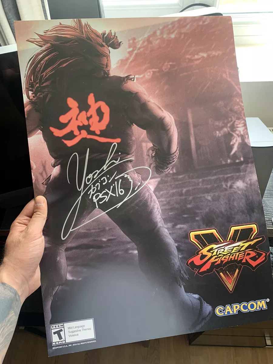 Street Fighter V (5) Akuma Poster 34 x 20