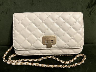 Charles & Keith - beige leather mini shoulder bag - New with dust bag