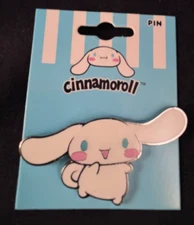 Hello Kitty - Sanrio - Cinnamoroll - Enamel Pin - About 1.5 Inches High