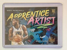 2019-20 COURT KINGS BASKETBALL APPRENTICE ARTIST ROOKIE ERIC PASCHALL WARRIORS 