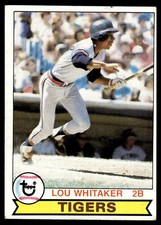 1979 Topps #123 Lou Whitaker Card