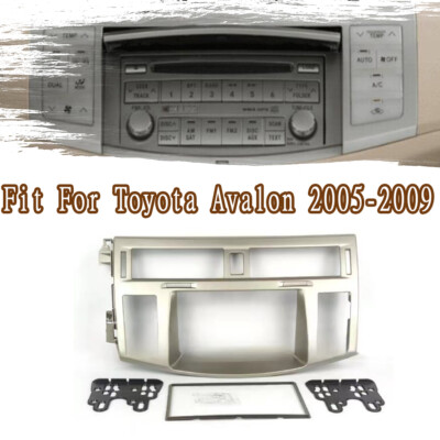 Best Fascia Stereo Radio Bezel Panel Frame Trim 2 Din For Toyota Avalon 2005-09