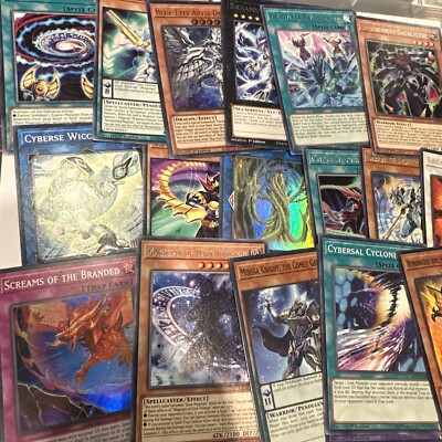 yugioh 50 card lot Tjs Repacks Read Description Rare, Holo, Vintage & More  | eBay