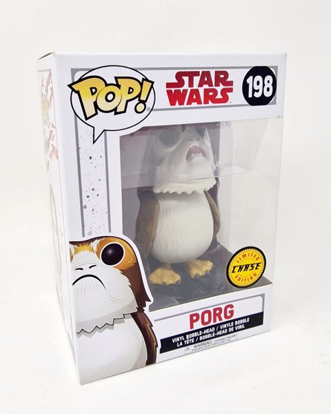Funko Pop! Star Wars -Porg 198 (Limited Chase Edition) - Vinyl Figur - Neu & Ovp-image