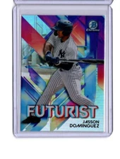 Jasson Dominguez 2021 Bowman Chrome Futurist #FUT-JD New York Yankees