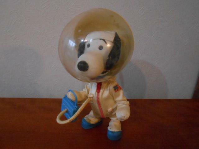 Snoopy Astronaut フィギア 1960年代 Snoopy Astronaut フィギア 1960年代 1969 Determined Vintage Snoopy