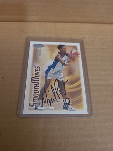 MURRIEL PAGE AUTOGRAPHED 2000 FLEER WNBA CARD # 129 MYSTICS - Picture 2 of 2