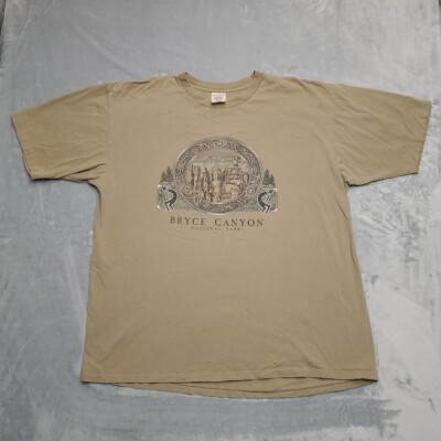 Bryce Canyon National Park Shirt Mens XXL Hoodoos Spires Nature Kokopelli Tribal