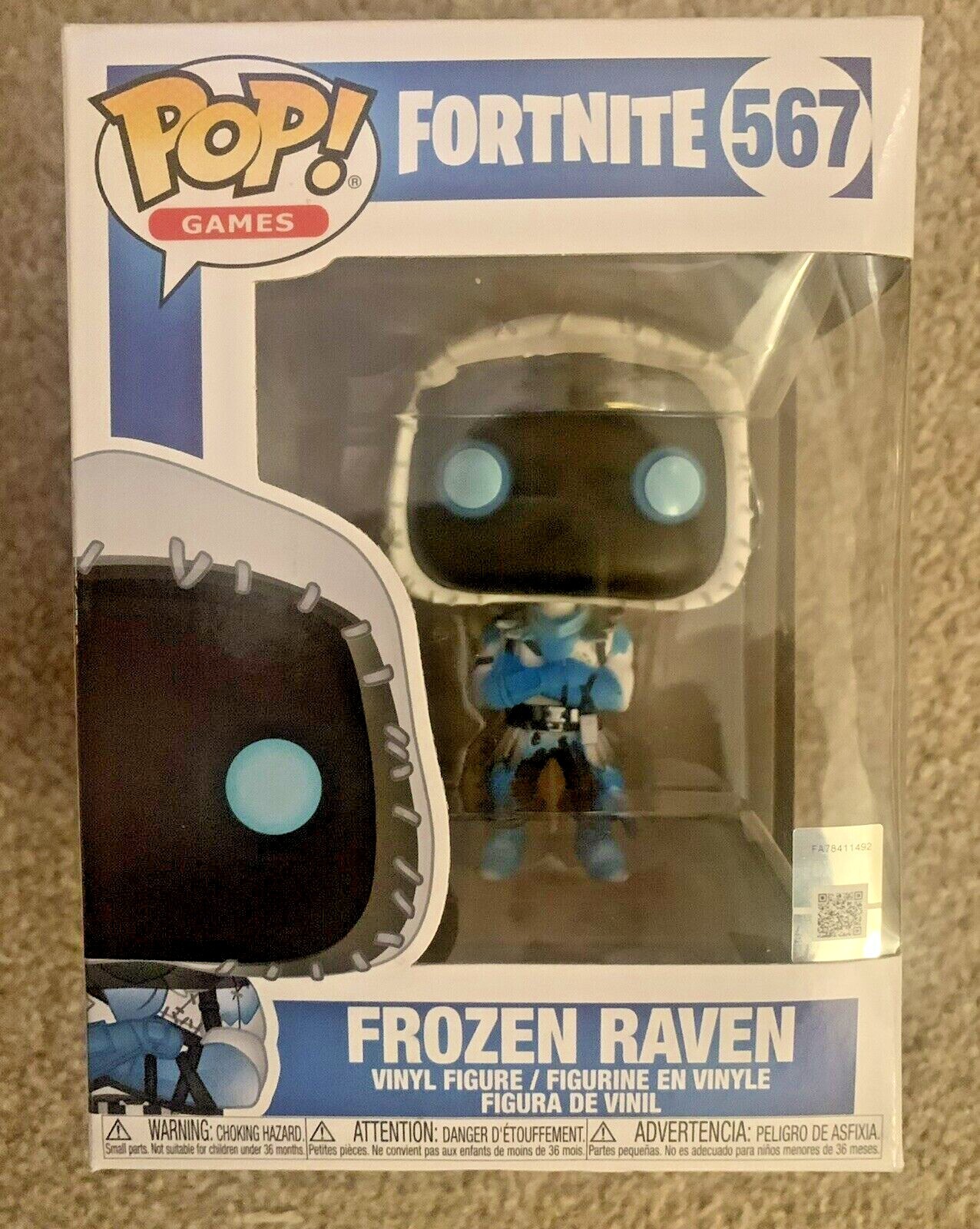 Fortnite Frozen Raven Funko Pop! Figura De Vinilo 567