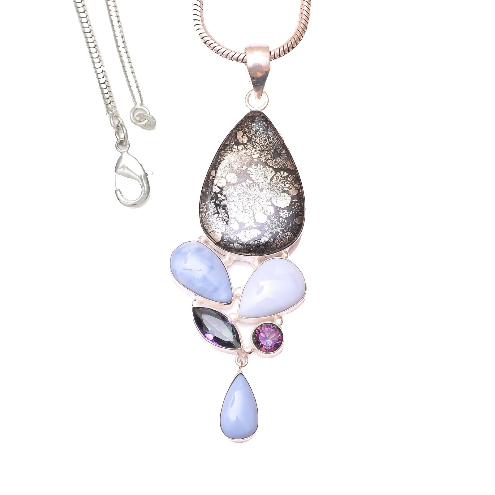 Marcasita colgante Collares y colgantes hechos a mano