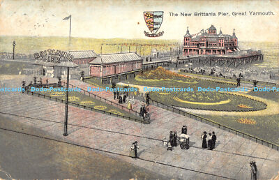 R177200 The New Brittania Pier. Great Yarmouth. A. S. Cooper. 1905