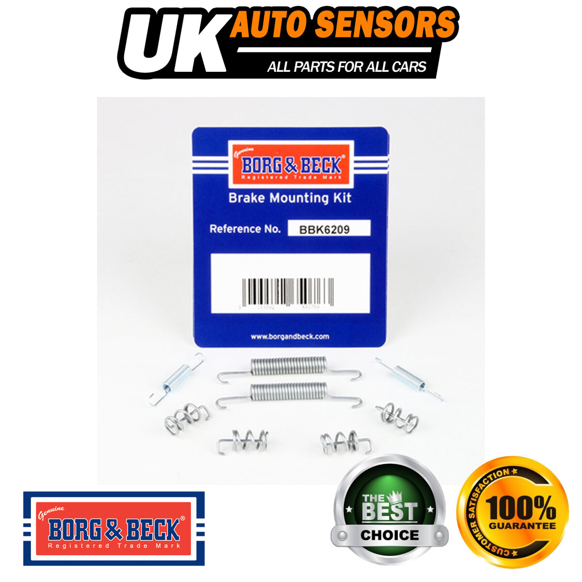 Fits Volvo V70 S60 S80 XC70 & Beck Rear Handbrake Brake Shoes