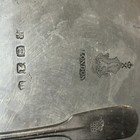18th Century Pewter Water-Warming  Plate w/Vintage Pewter Spoon — photo 9